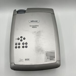 InFocus ScreenPlay SP4805 DLP Projector NO AC CABLE INCLUDED NO REMOTE CONTROL